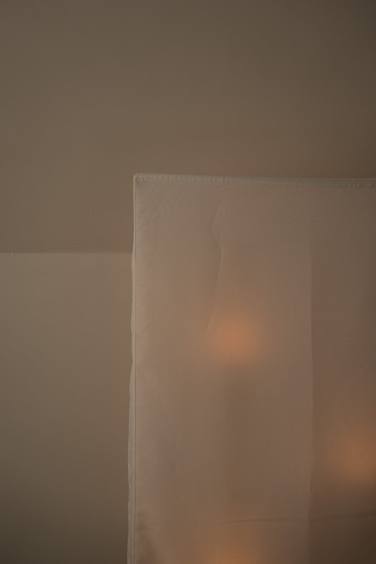 Vintage IKEA 'Dunker' light screen floor lamp by Marianne & Knut Hagberg