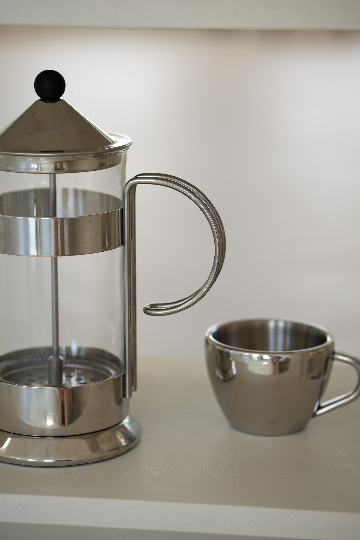 Menu coffee press