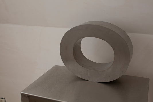 Stainless steel letter / object O-shaped