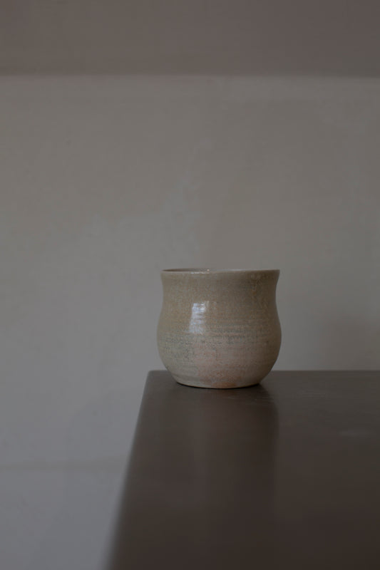 Ceramic coffee cup