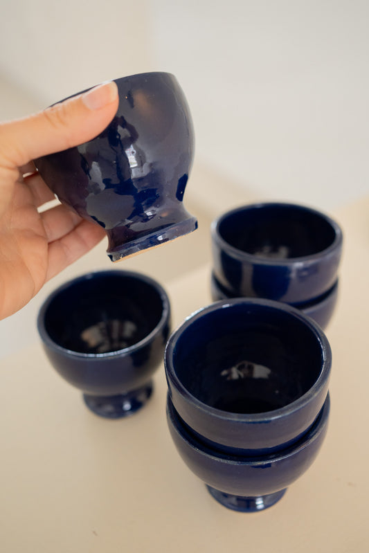 Cobalt coffee cups (set of 6)