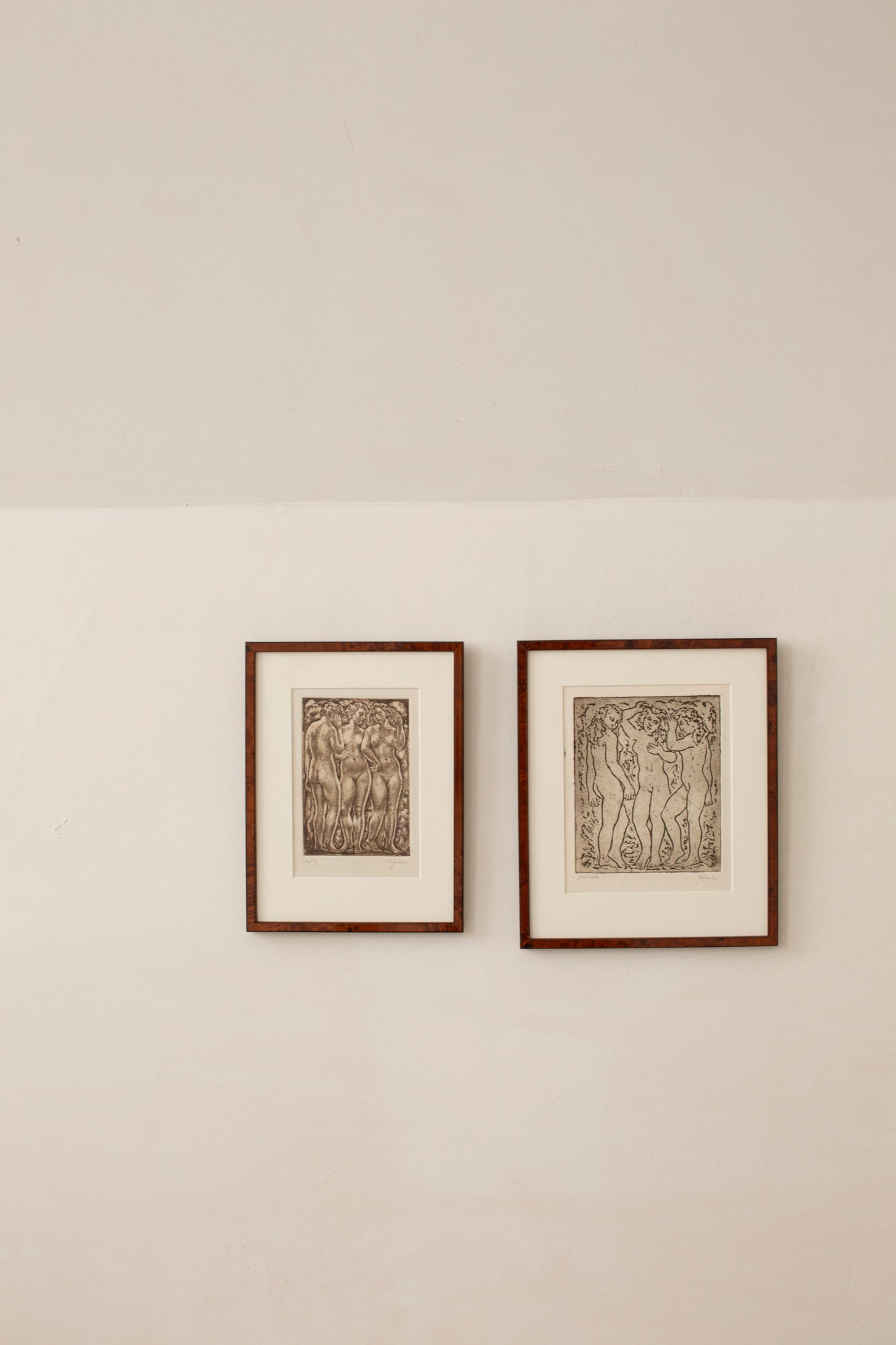 Etching signed H. Groen 1949