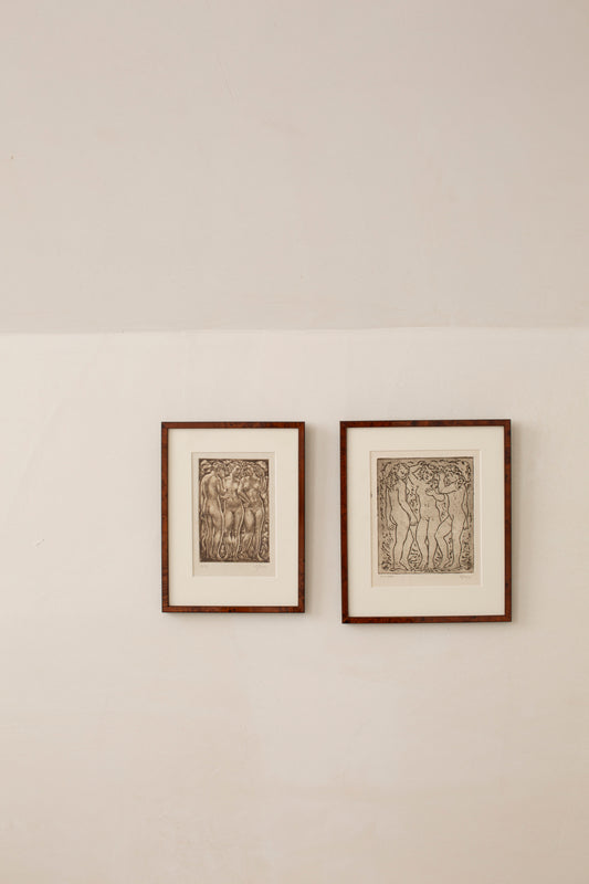 Etching signed H. Groen 1949