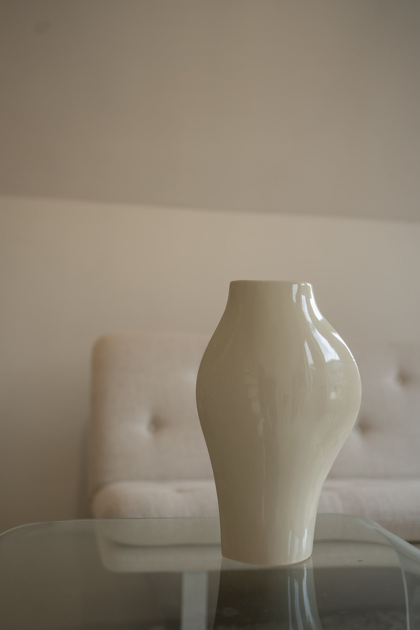 Modern organic ceramic vase