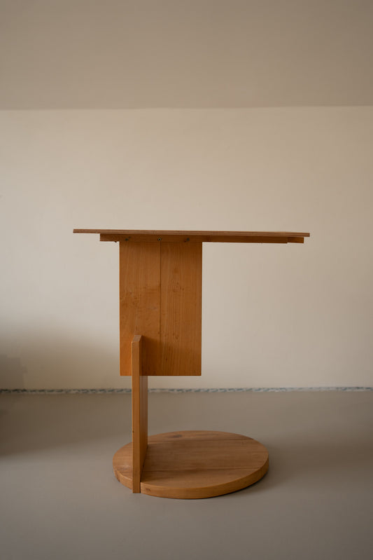 Handmade Bauhaus style side table