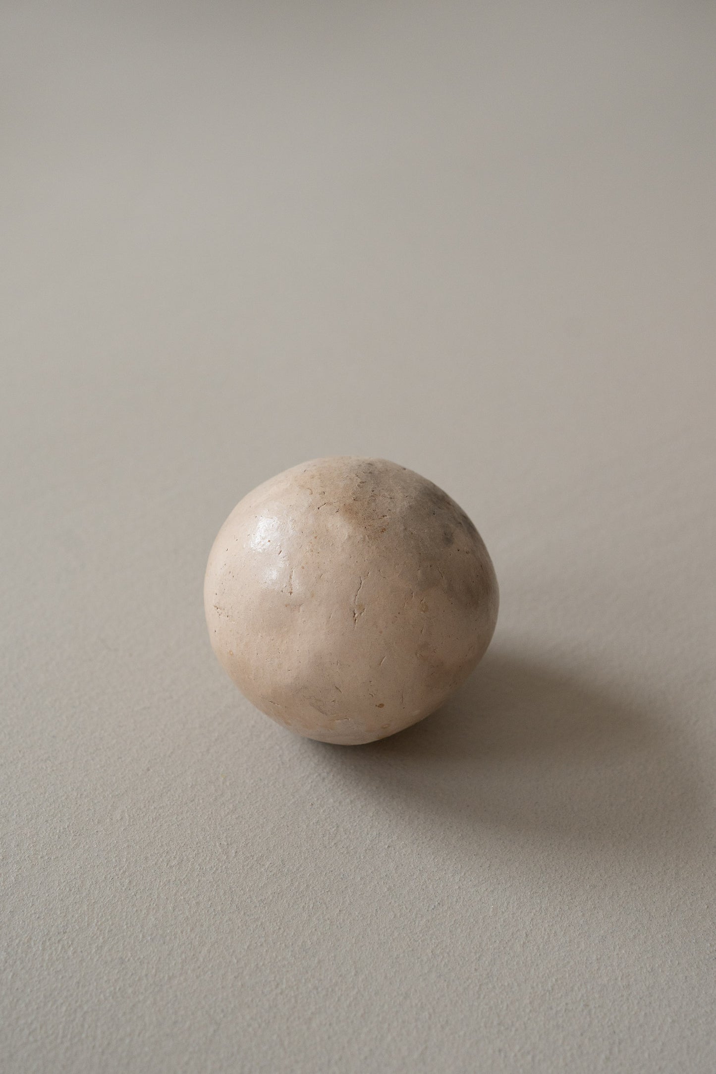 Small ceramic sphere – handmade decorative object