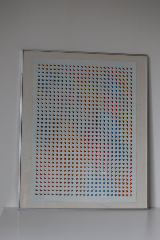 Screenprint Joop van Deventer 1981