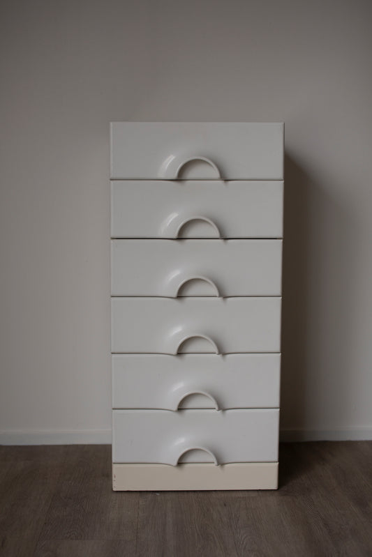 Schonbuch 'Quadro' cabinet space age by Jurgen Lange