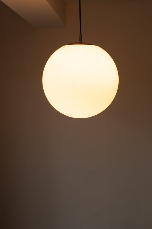 Glass globe lamp Peill & Putzler