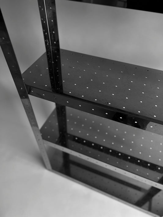 Steel shelving system