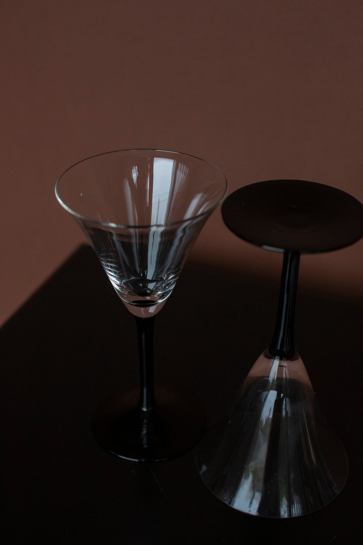 Festive martini glasses (set)