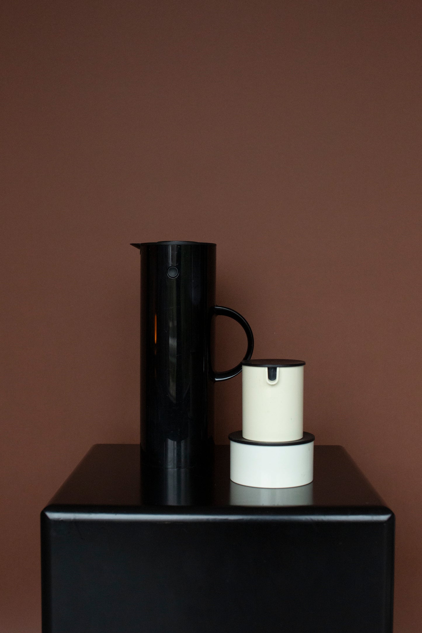 Stelton black thermos