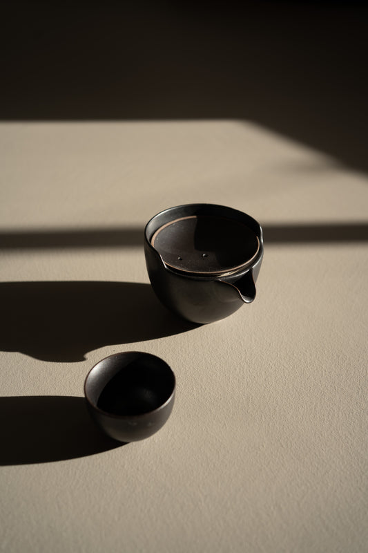 Japanese ceramic tea set