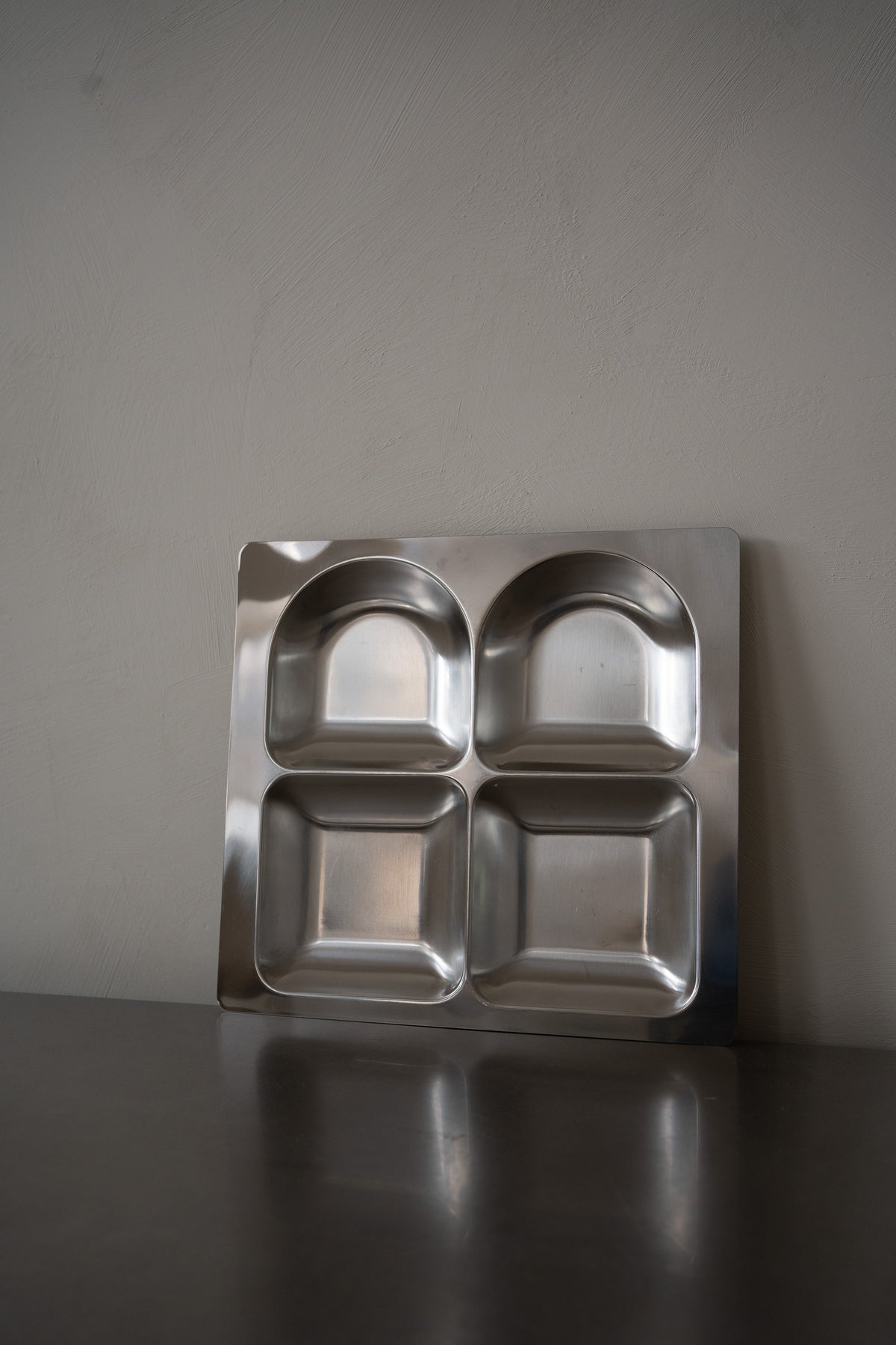 Stainless Steel Compartment Tray
