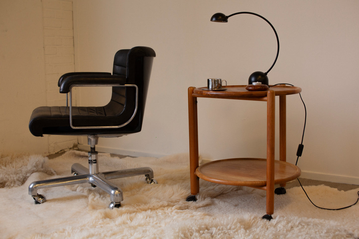 Swivel desk chair Ettore Sotsass / Hans von Klier 60's