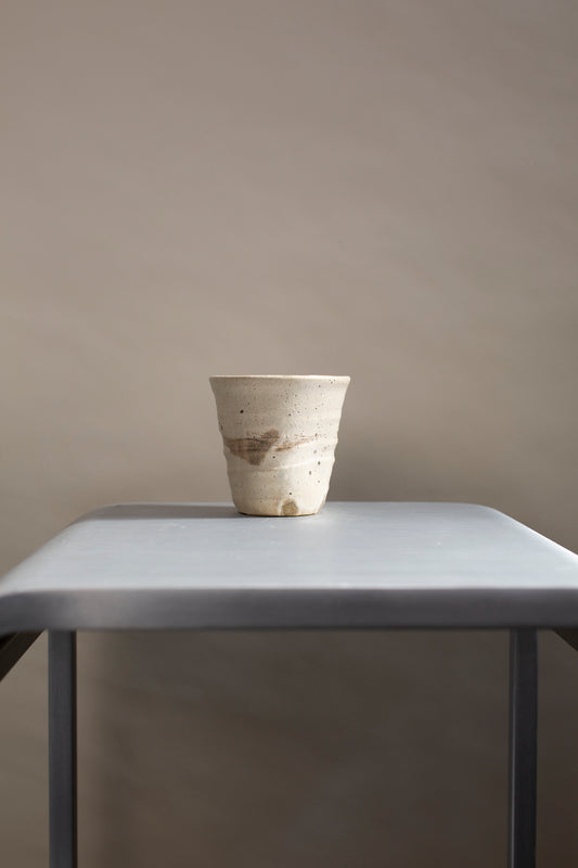 Ceramic coffee cup