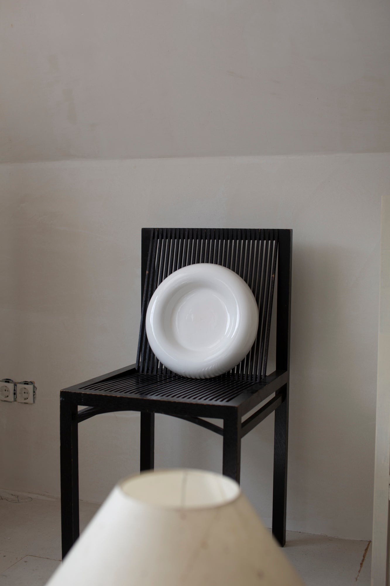 White ceramic object