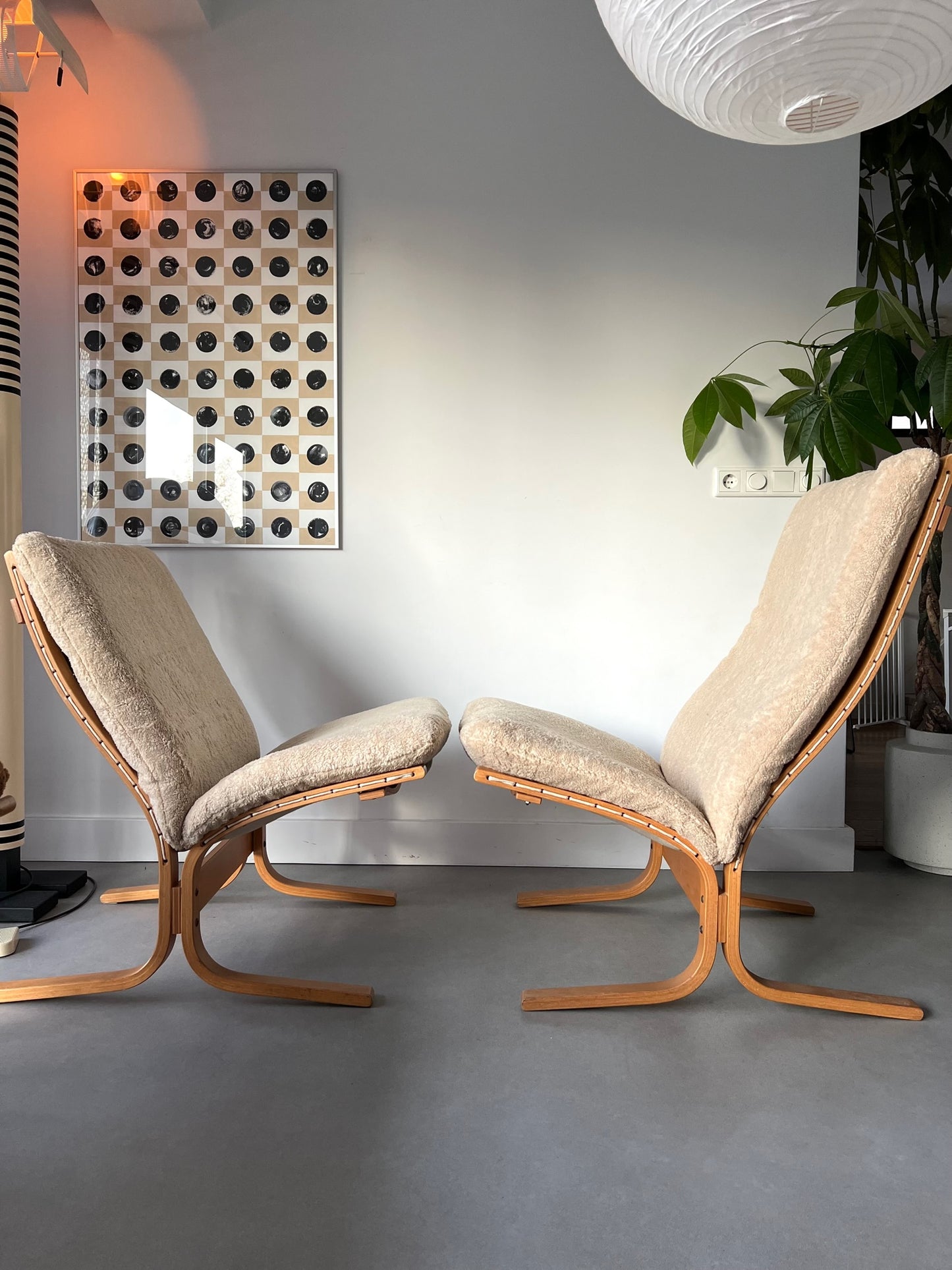 Siesta Chair by Ingmar Relling low (refurbished)