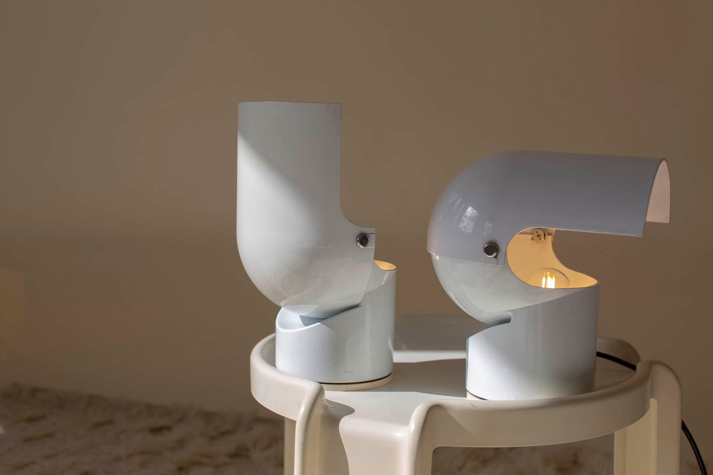 Pileino table lamp by Gae Aulenti 70's