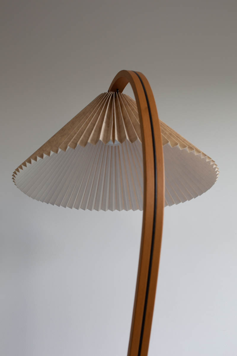 Mads Caprani floorlamp with cast iron base 70's